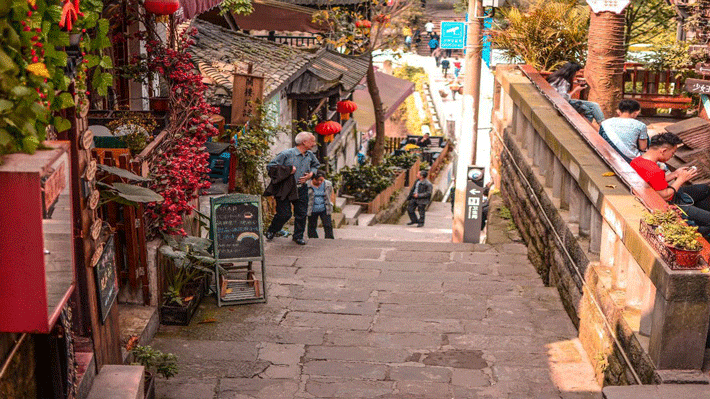 Từ Khí Khẩu Cổ trấn.