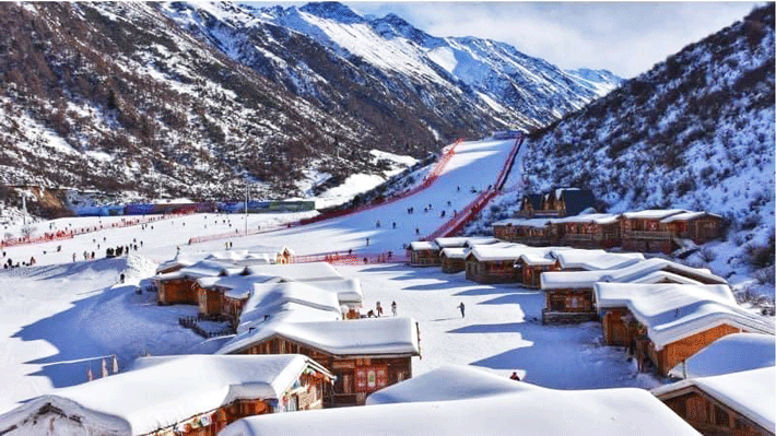 Khu trượt tuyết Gia Cô Sơn.