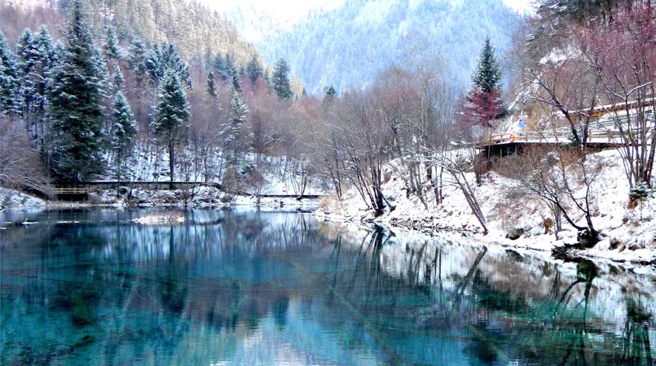 Mùa đông Cửu Trại Câu.